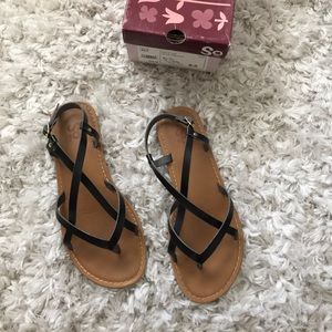 Black sandals